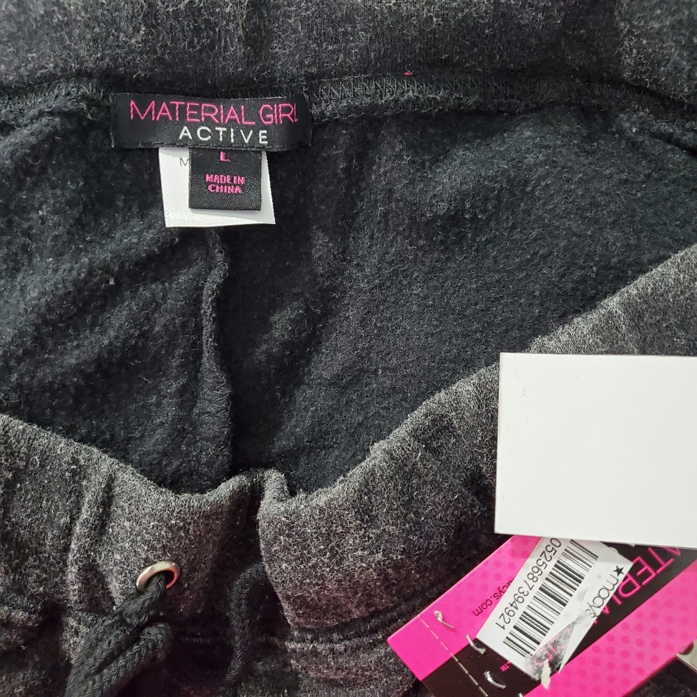 NWT Material Girl Active Moto-style Sweatpants - Picture 5 of 6